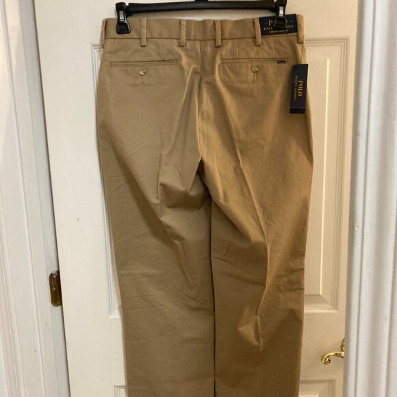 New POLO Lauren Men's Khaki Pants 30/30 - Picture 4 of 5